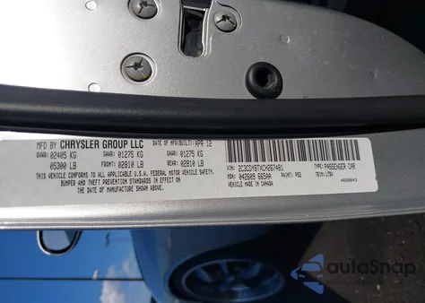 2012 Dodge Challenger R/T z USA, uszkodzony, nr VIN 2C3CDYBTXCH267481